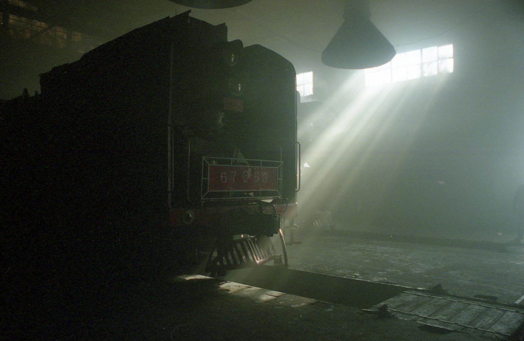 QJ inside Daban shed