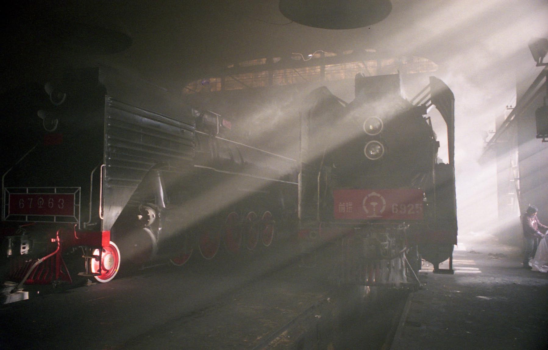 QJ inside Daban shed